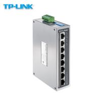 TP-LINK TL-SG2008工业级千兆8口Web网管型工业网络交换机千兆导轨式交换机12V/24V供电