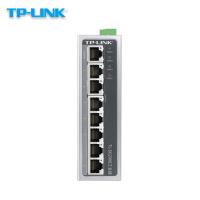 TP-LINK TL-SG2008工业级千兆8口Web网管型工业网络交换机千兆导轨式交换机12V/24V供电